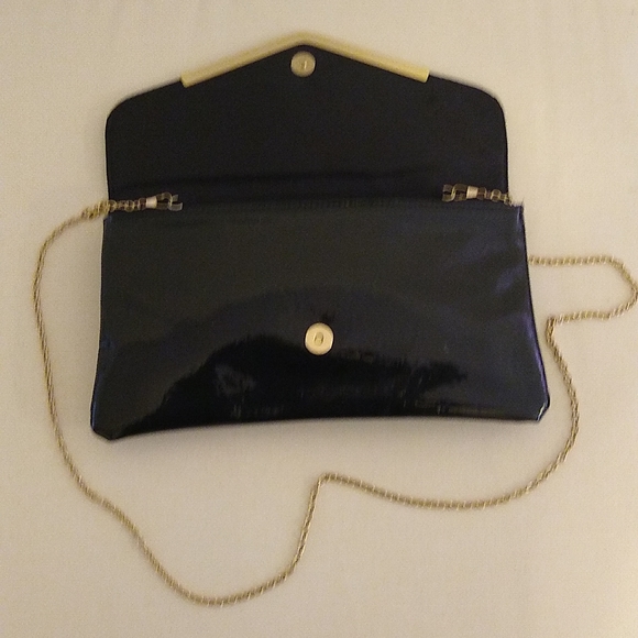 Kelly & Katie Black and Gold trim purse - Picture 3 of 11